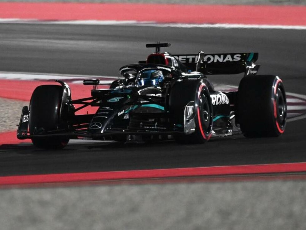 George Russell beim Formel-1-Rennen in Katar 2023