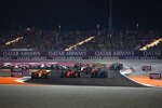 Oscar Piastri (McLaren), Carlos Sainz (Ferrari), George Russell (Mercedes), Lando Norris (McLaren) und Max Verstappen (Red Bull) 