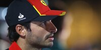 Carlos Sainz (Ferrari) beim Formel-1-Rennen in Katar 2023