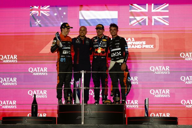 Oscar Piastri Max Verstappen Lando Norris McLaren McLaren F1Red Bull Red Bull F1 ~Oscar Piastri (McLaren), Max Verstappen (Red Bull) und Lando Norris (McLaren) ~ Oscar Piastri Max Verstappen Lando Norris McLaren McLaren F1Red Bull Red Bull F1 ~Oscar Piastri (McLaren), Max Verstappen (Red Bull) und Lando Norris (McLaren) ~