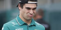 Lance Stroll im Formel-1-Fahrerlager 2023