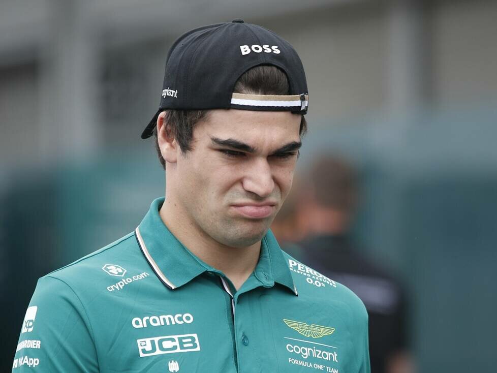 Lance Stroll im Formel-1-Fahrerlager 2023