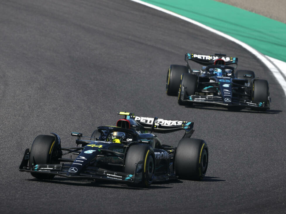 Lewis Hamilton, George Russell