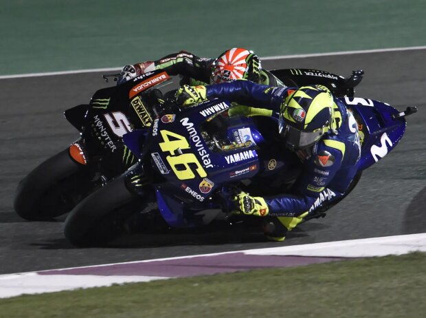 Valentino Rossi, Johann Zarco Valentino Rossi, Johann Zarco