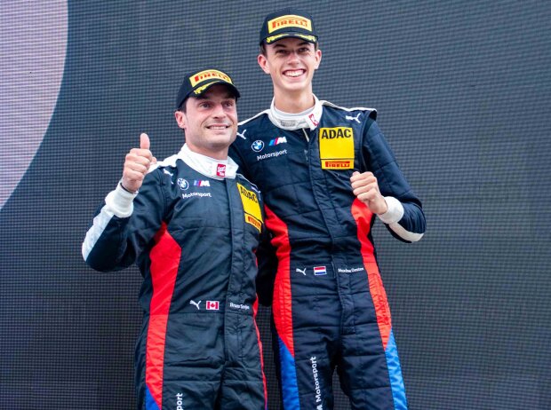 Titel-Bild zur News: Bruno Spengler und Maxime Oosten gewannen das Samstagsrennen auf dem Red Bull Ring