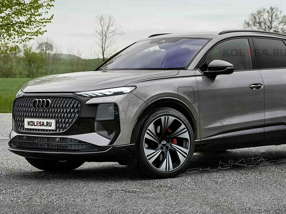 Audi Q3 (2024) auf inoffiziellem Rendering