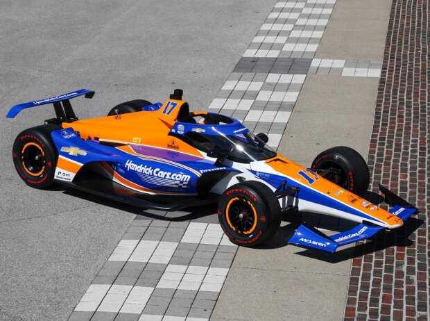 #17 McLaren/Hendrick-Chevrolet für Kyle Larson und das Indy 500 der IndyCar-Saison 2024