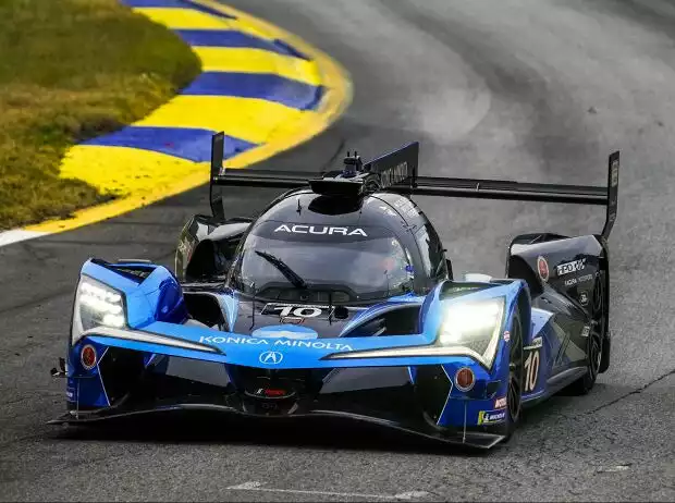 Nur an Start/Ziel war es einigermaßen trocken: Pole für Wayne Taylor Racing Titel-Bild zur News: Nur an Start/Ziel war es einigermaßen trocken: Pole für Wayne Taylor Racing