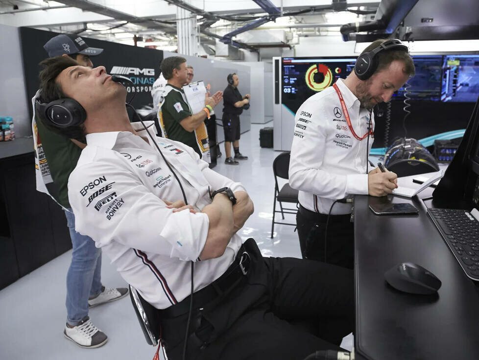 Toto Wolff und Bradley Lord