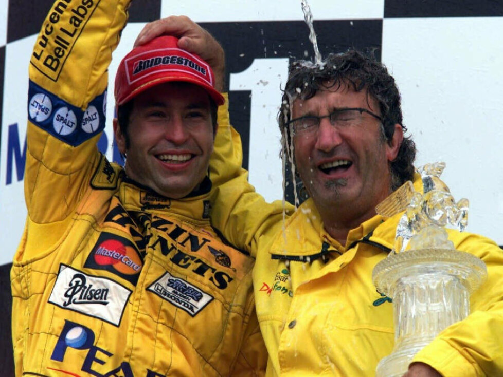 Heinz-Harald Frentzen und Eddie Jordan