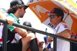 Marc Marquez (Honda) und Alex Rins () 