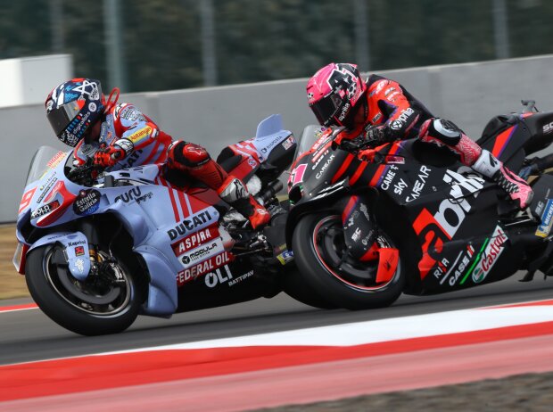 Fabio Di Giannantonio, Aleix Espargaro Fabio Di Giannantonio, Aleix Espargaro
