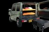 Bild zum Inhalt: Suzuki Jimny: Neues Camping-Modul für den Gelände-Urlaub