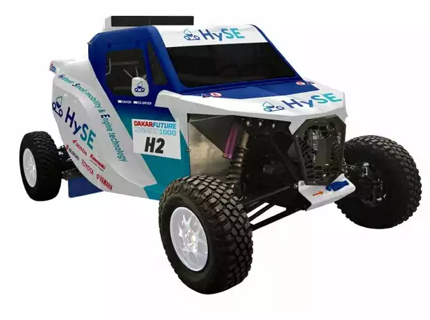 Der HySE X1 bringt den Wasserstoffantrieb zur Rallye Dakar Titel-Bild zur News: Der HySE X1 bringt den Wasserstoffantrieb zur Rallye Dakar