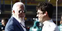 Lawrence Stroll mit Lance Stroll in der Formel-1-Startaufstellung