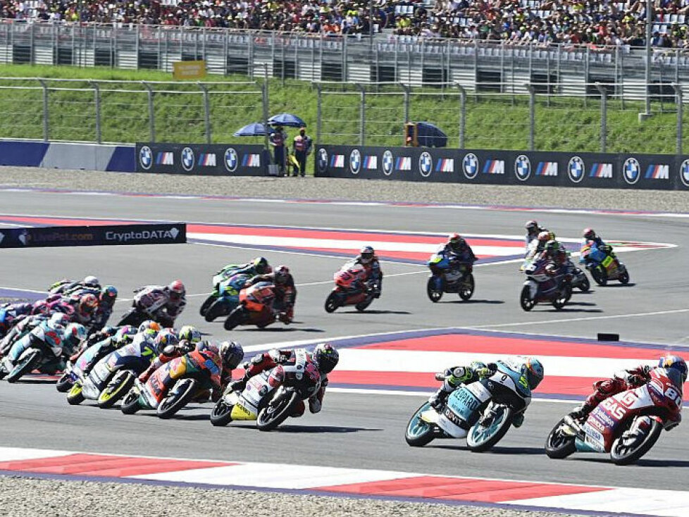 Moto3-Action auf dem Red-Bull-Ring in Spielberg