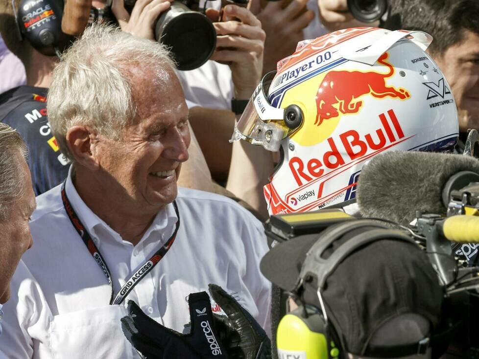 Max Verstappen und Helmut Marko