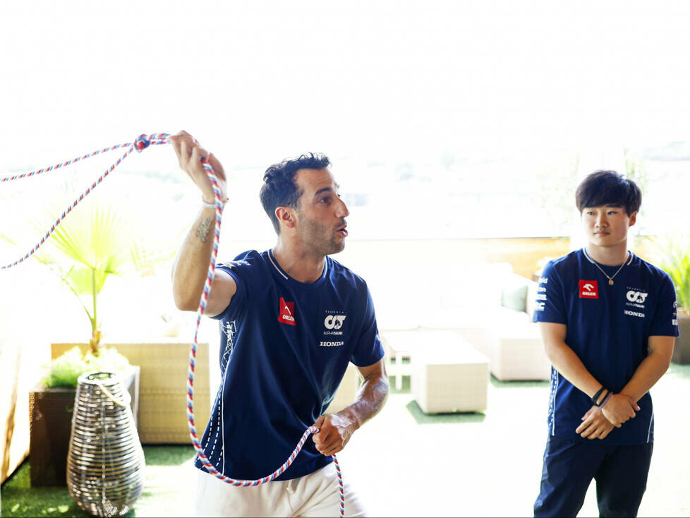 Daniel Ricciardo, Yuki Tsunoda