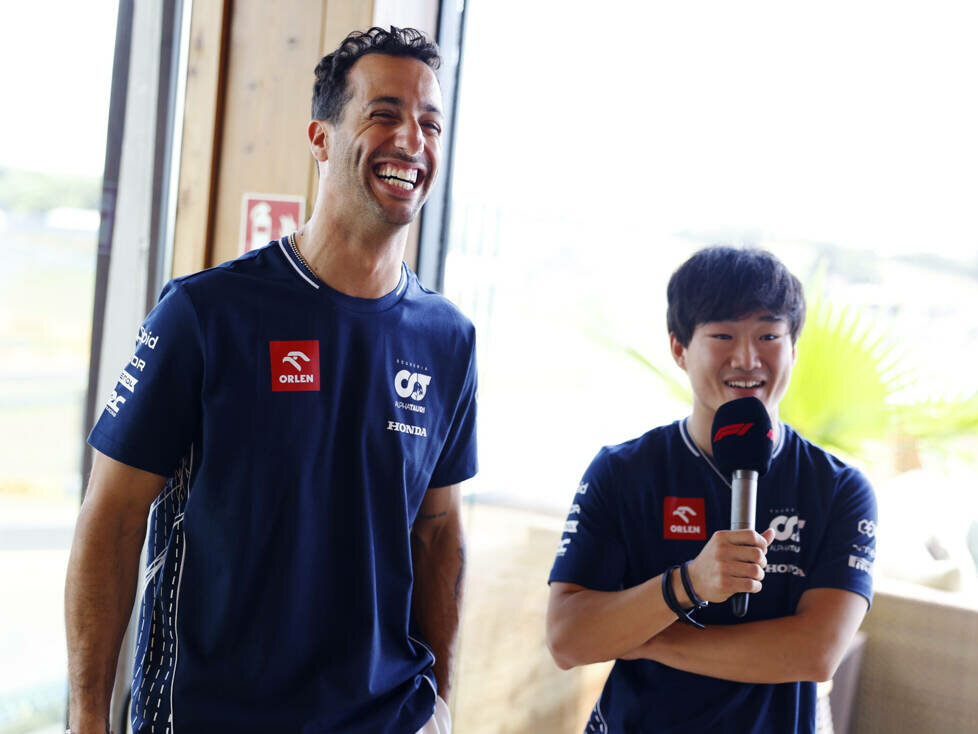 Daniel Ricciardo, Yuki Tsunoda