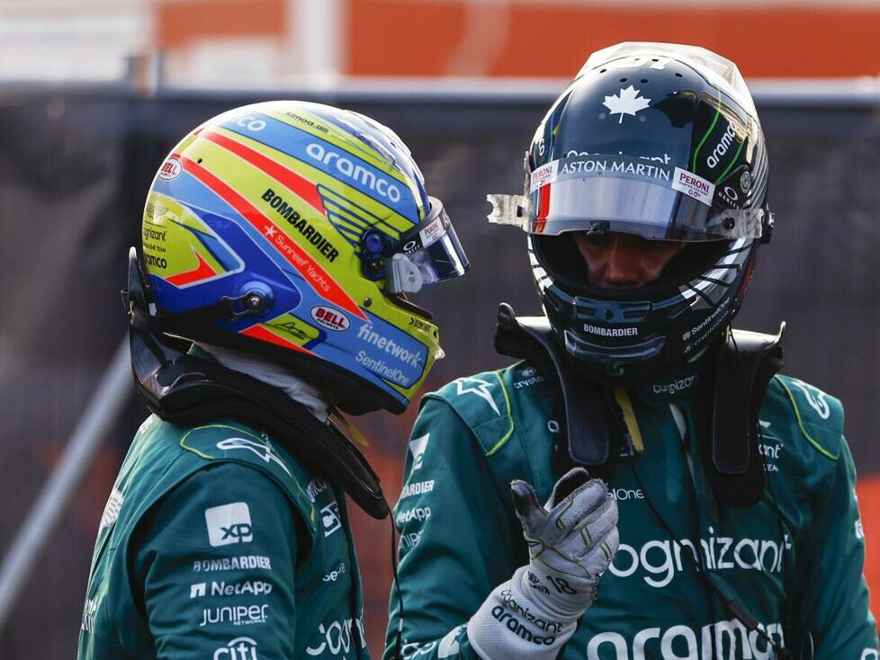 Fernando Alonso und Lance Stroll