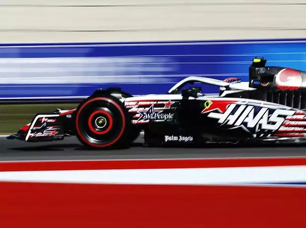 Nico Hülkenberg im Haas VF-23 beim Formel-1-Qualifying in Austin 2023 Titel-Bild zur News: Nico Hülkenberg im Haas VF-23 beim Formel-1-Qualifying in Austin 2023