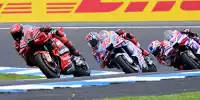 Bild zum Inhalt: Bagnaia beweist Köpfchen und wird Zweiter: "Strategie war die richtige"