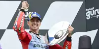 Bild zum Inhalt: "Einfach pure Freude": Di Giannantonio feiert ersten MotoGP-Podestplatz