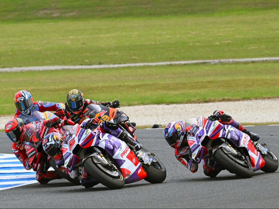 Johann Zarco, Jorge Martin, Francesco Bagnaia, Brad Binder, Fabio Di Giannantonio