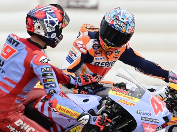 Fabio Di Giannantonio, Marc Marquez Fabio Di Giannantonio, Marc Marquez