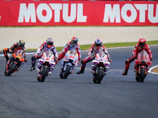 Johann Zarco, Jorge Martin, Francesco Bagnaia, Brad Binder, Fabio Di Giannantonio Johann Zarco, Jorge Martin, Francesco Bagnaia, Brad Binder, Fabio Di Giannantonio