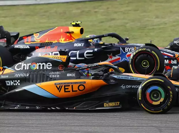 Oscar Piastri, Carlos Sainz, Sergio Perez Titel-Bild zur News: Oscar Piastri, Carlos Sainz, Sergio Perez