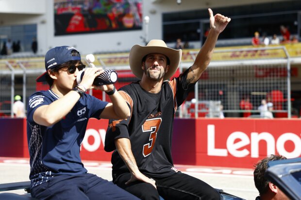 Yuki Tsunoda Daniel Ricciardo AlphaTauri AlphaTauri F1 ~Yuki Tsunoda (AlphaTauri) und Daniel Ricciardo (AlphaTauri) ~ Yuki Tsunoda Daniel Ricciardo AlphaTauri AlphaTauri F1 ~Yuki Tsunoda (AlphaTauri) und Daniel Ricciardo (AlphaTauri) ~