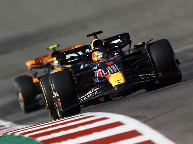 Max Verstappen, Lando Norris Titel-Bild zur News: Max Verstappen, Lando Norris