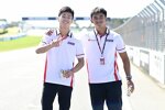 Ai Ogura (Honda Team Asia) und Mario Aji (Honda Asia) 