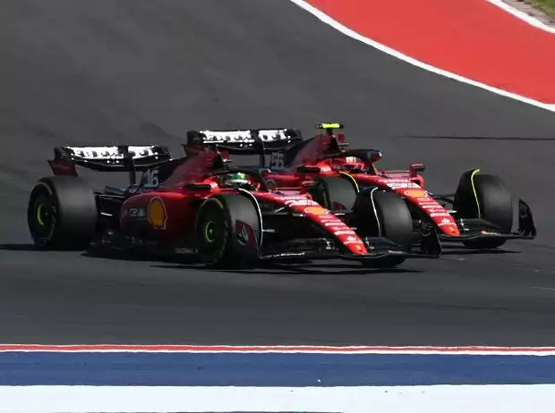 Titel-Bild zur News: Charles Leclerc, Carlos Sainz