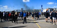 Nach dem Feuer bei den Formel-E-Testfahrten in Valencia soll es am Donnerstagnachmittag weitergehen