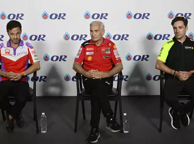 Gino Borsoi, Davide Tardozzi, Pablo Nieto Titel-Bild zur News: Gino Borsoi, Davide Tardozzi, Pablo Nieto