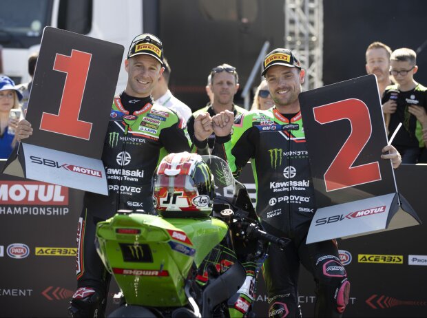 Jonathan Rea, Alex Lowes Jonathan Rea, Alex Lowes