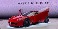 Bild zum Inhalt: Mazda Iconic SP: Sportwagen-Studie mit Wankel-Elektro-Antrieb