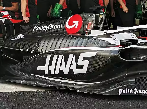 Haas VF-23 vor dem Formel-1-Rennen in Mexiko 2023 Titel-Bild zur News: Haas VF-23 vor dem Formel-1-Rennen in Mexiko 2023