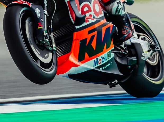 KTM Verkleidung bei Jack Miller KTM Verkleidung bei Jack Miller