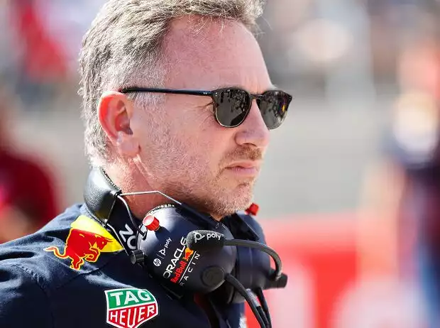 Red-Bull-Teamchef Christian Horner Titel-Bild zur News: Red-Bull-Teamchef Christian Horner