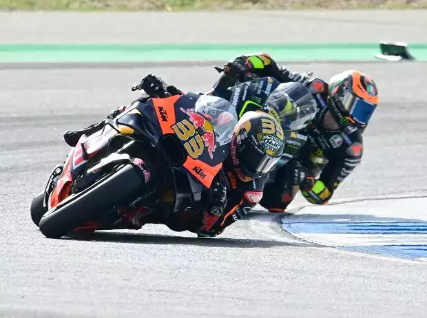 Brad Binder, Luca Marini Titel-Bild zur News: Brad Binder, Luca Marini