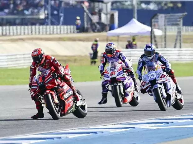 Francesco Bagnaia, Johann Zarco, Alex Marquez Titel-Bild zur News: Francesco Bagnaia, Johann Zarco, Alex Marquez