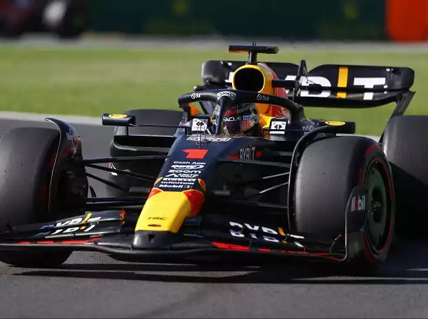 Max Verstappen beim Formel-1-Rennen in Mexiko 2023 Titel-Bild zur News: Max Verstappen beim Formel-1-Rennen in Mexiko 2023