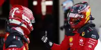 Charles Leclerc und Carlos Sainz nach dem Formel-1-Qualifying in Mexiko 2023
