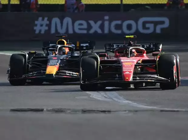 Carlos Sainz, Max Verstappen Titel-Bild zur News: Carlos Sainz, Max Verstappen
