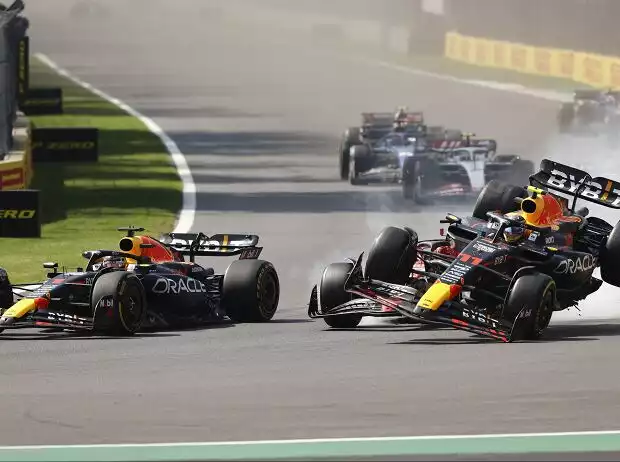 Max Verstappen, Charles Leclerc, Sergio Perez Titel-Bild zur News: Max Verstappen, Charles Leclerc, Sergio Perez