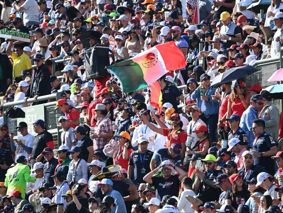 Zuschauer, Fans beim Grand Prix von Mexiko 2023