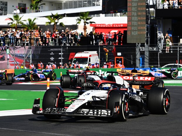 Titel-Bild zur News: Daniel Ricciardo, Oscar Piastri, Yuki Tsunoda